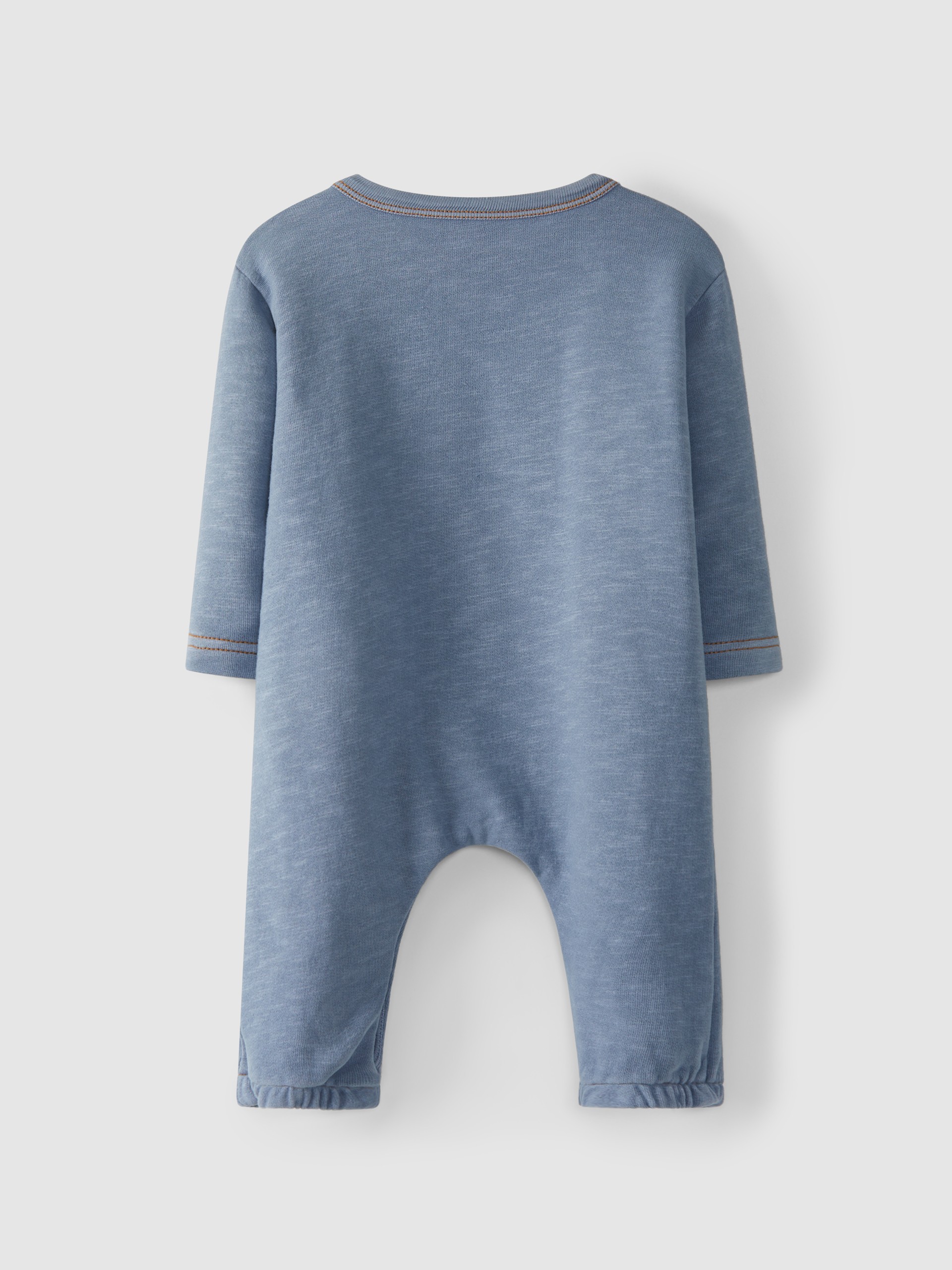 Plain romper with pocket