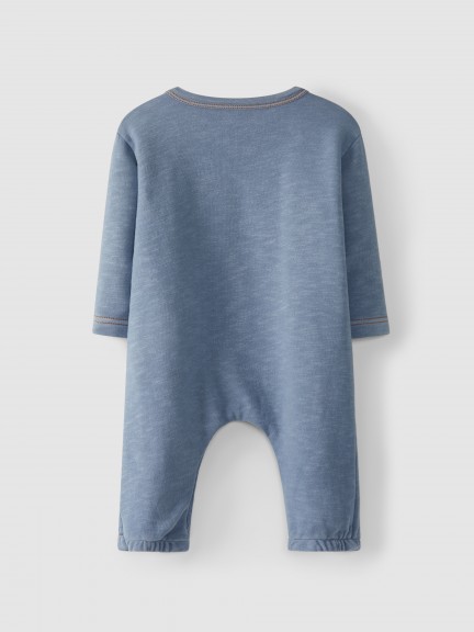 Plain romper with pocket Plain romper with pocket