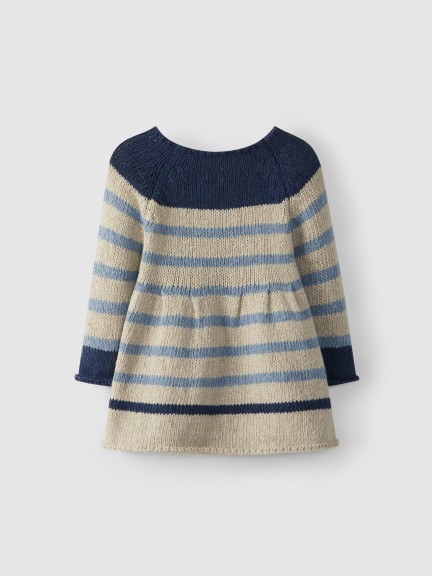 Striped knitted dress Striped knitted dress