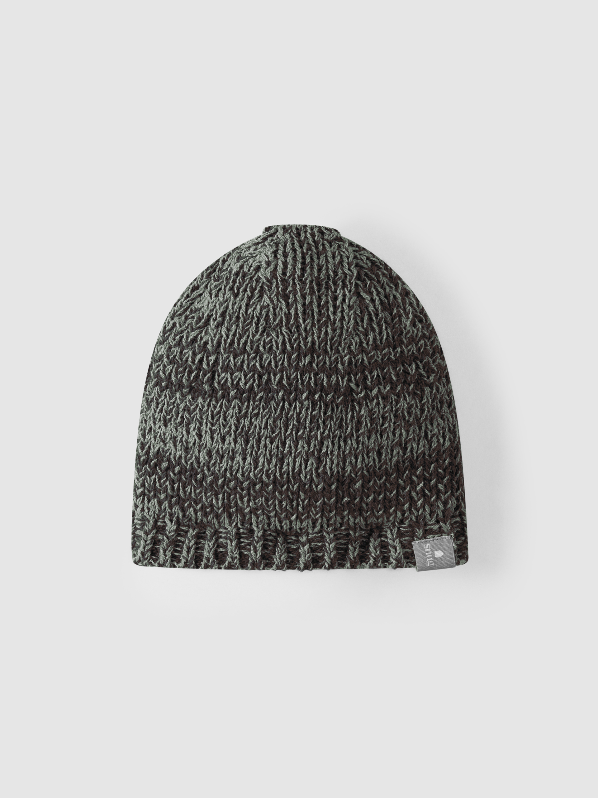 Hat with ribbon and pom-pom recycled cotton