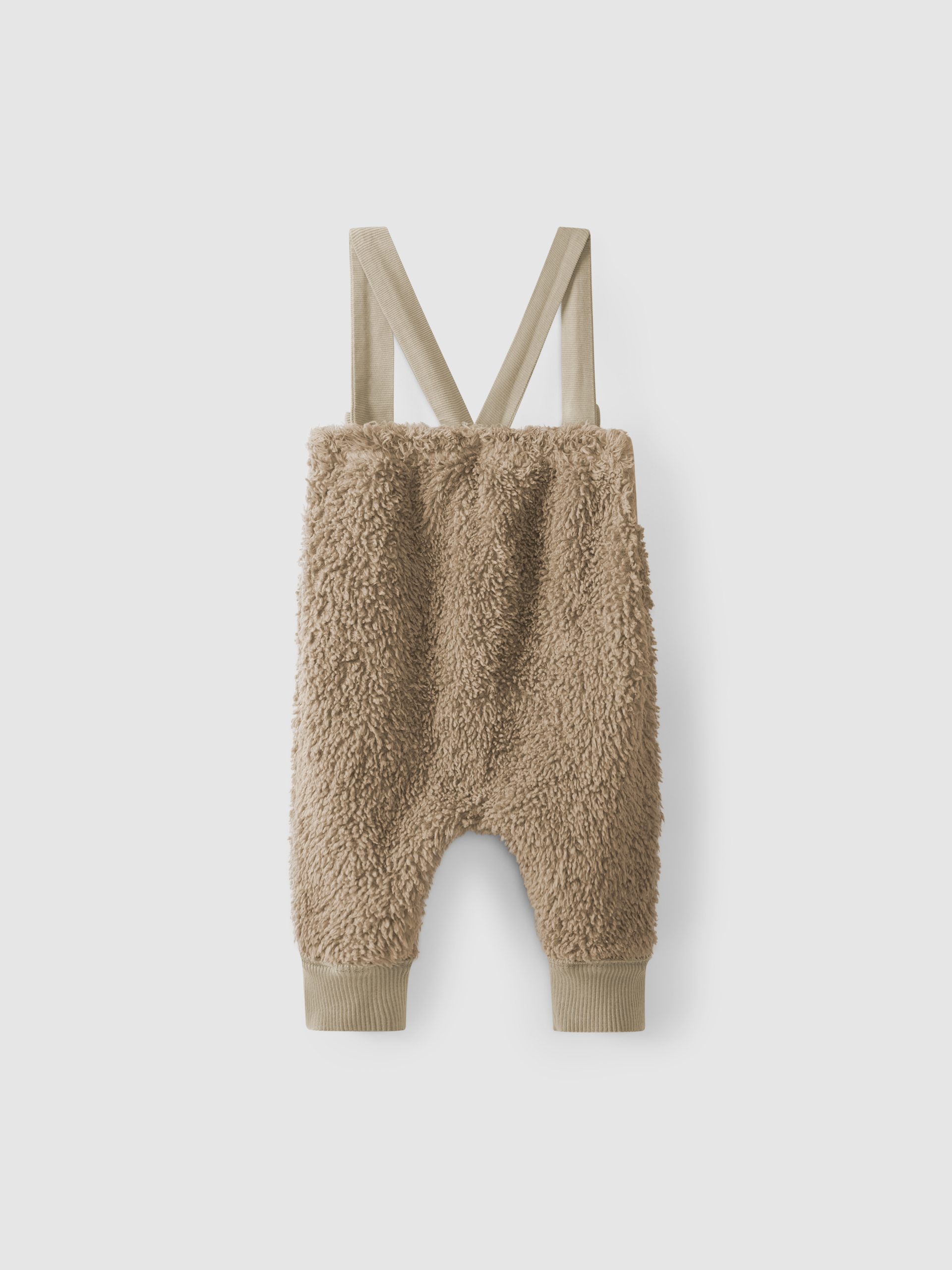 Organic cotton fur dungarees