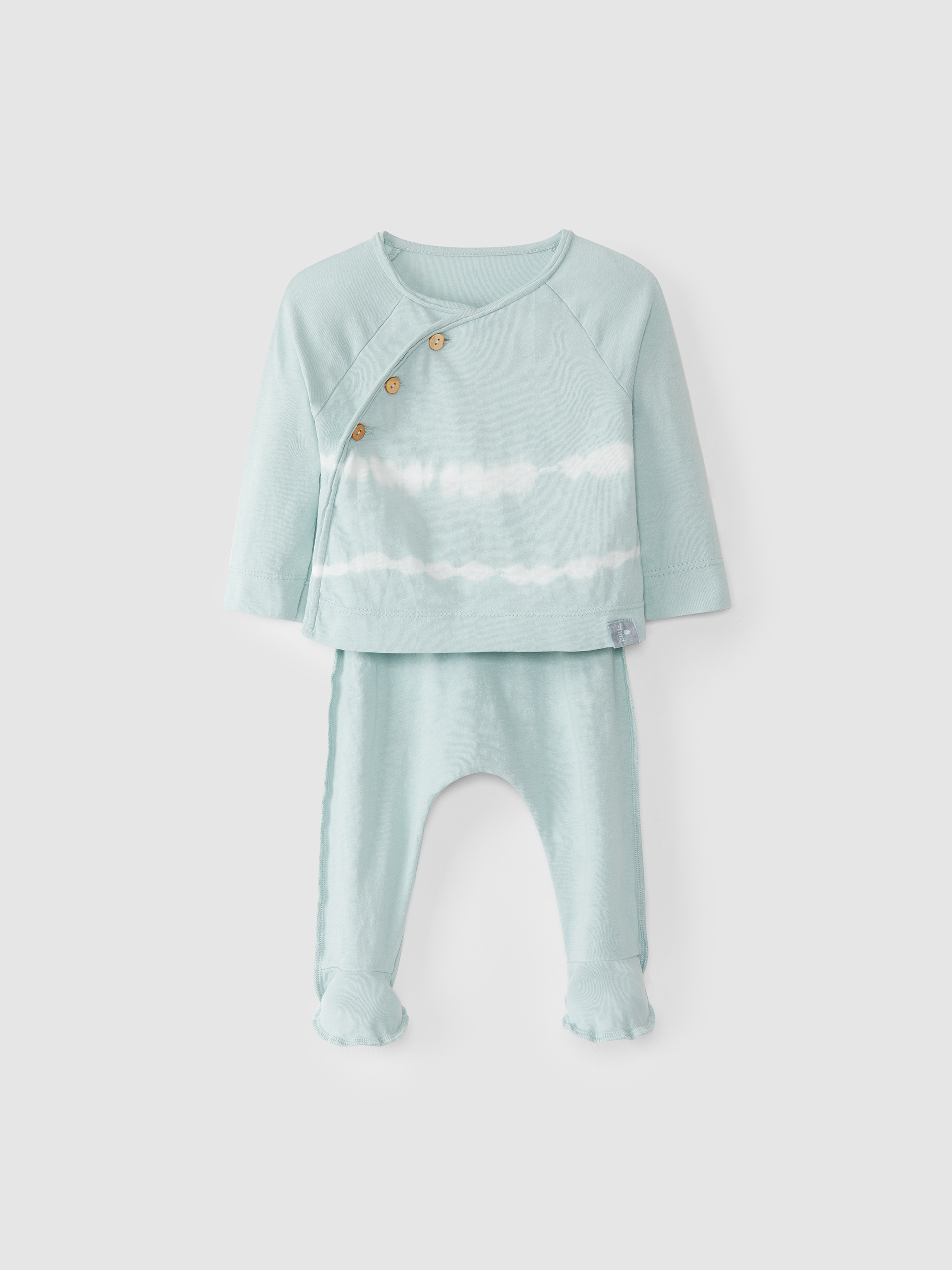 Two-piece tie-dyed set