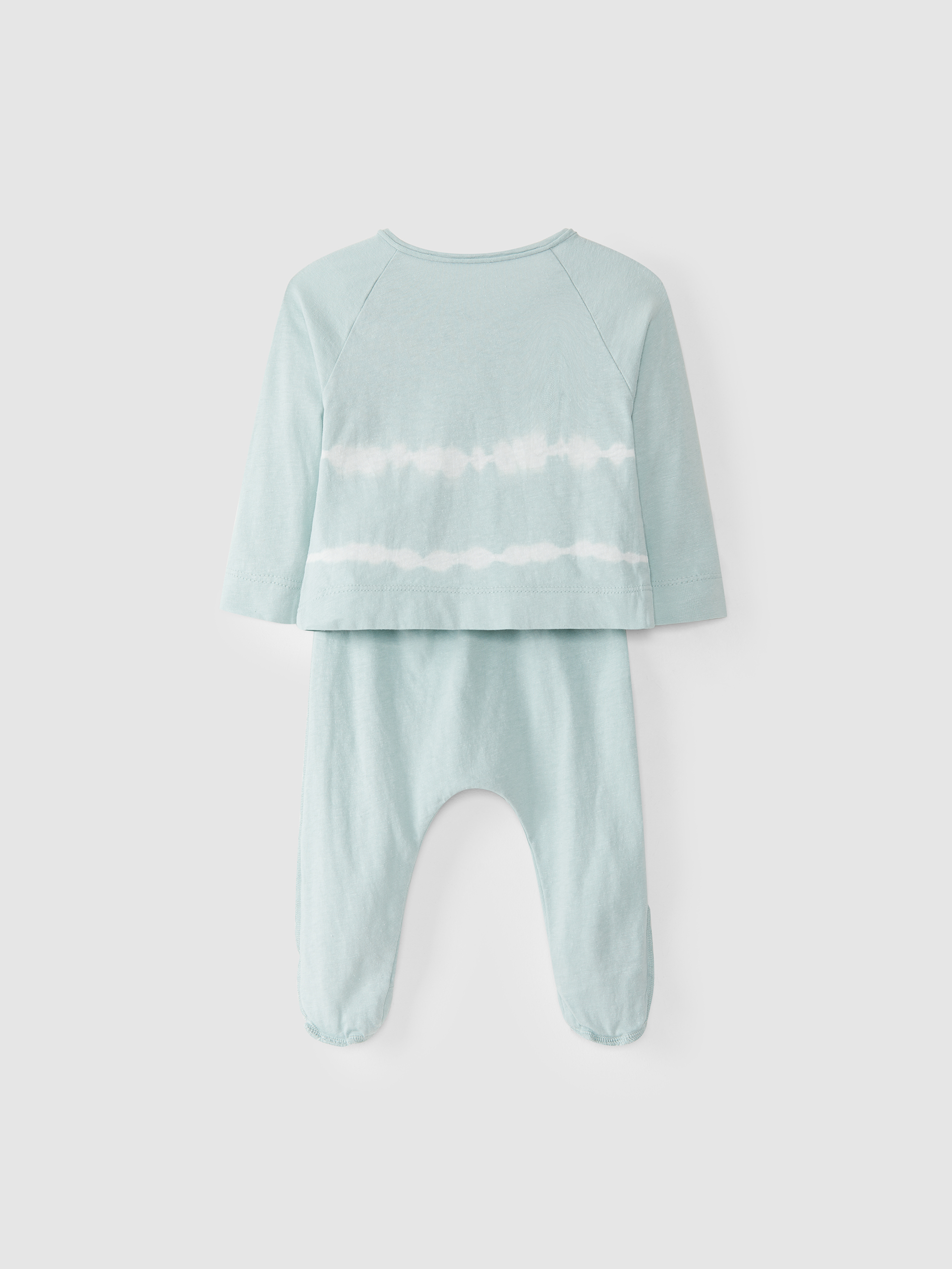 Two-piece tie-dyed set