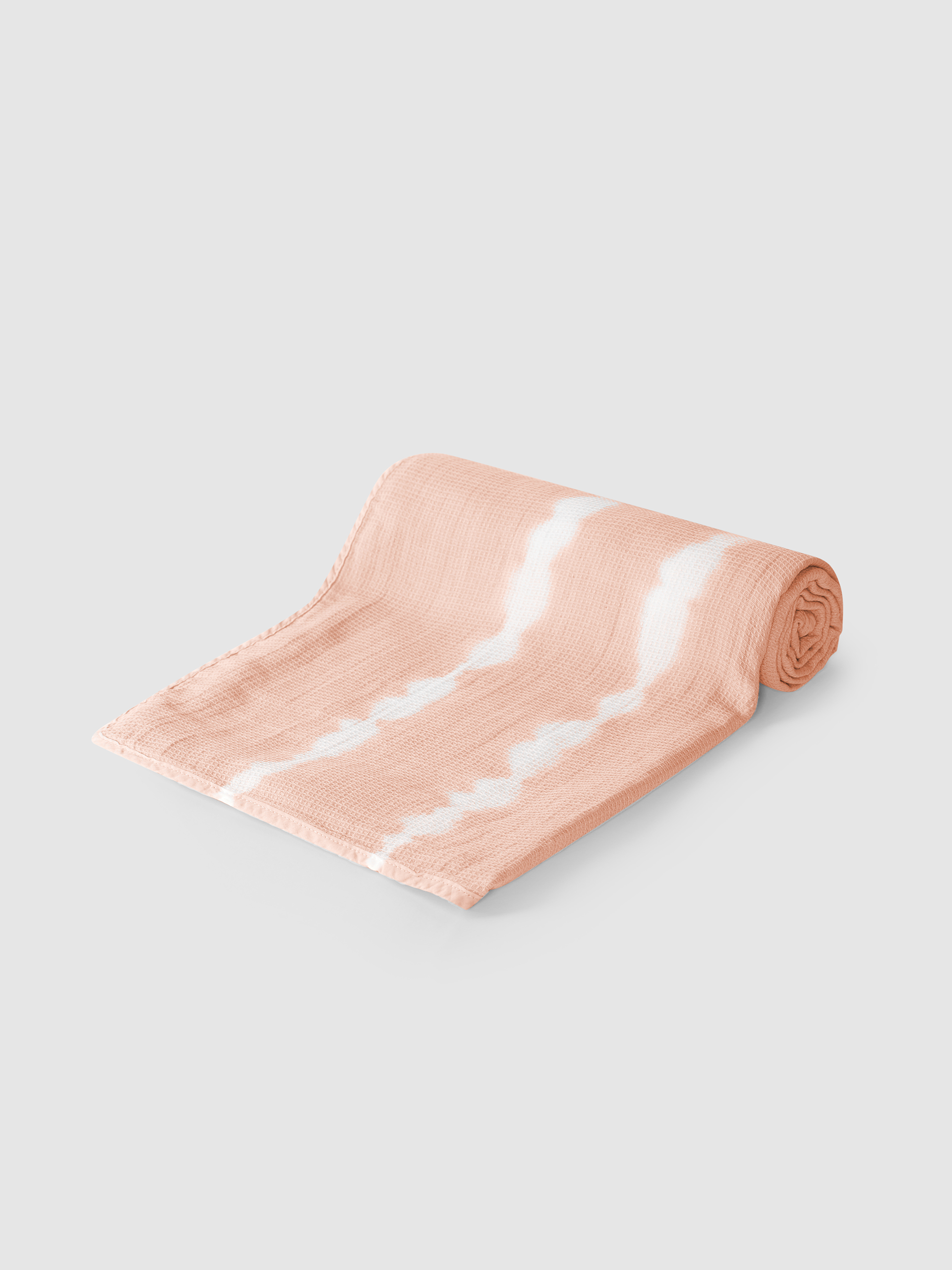 Tie-dyed swaddle with bag