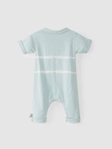 Tie-dyed overalls Tie-dyed overalls