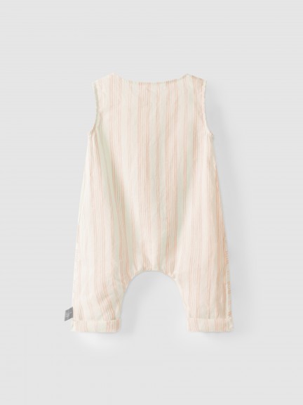 Striped overalls Striped overalls