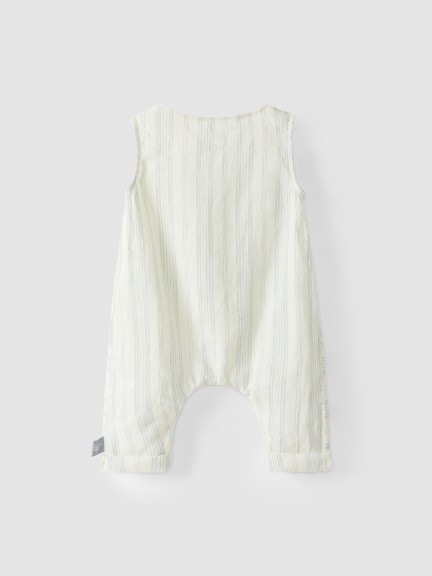 Striped overalls Striped overalls