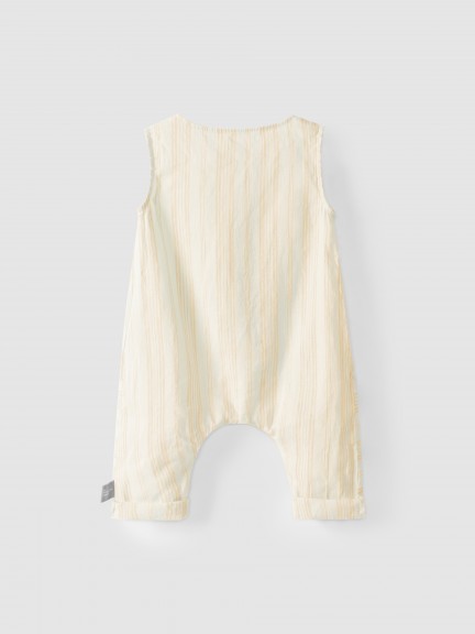 Striped overalls Striped overalls