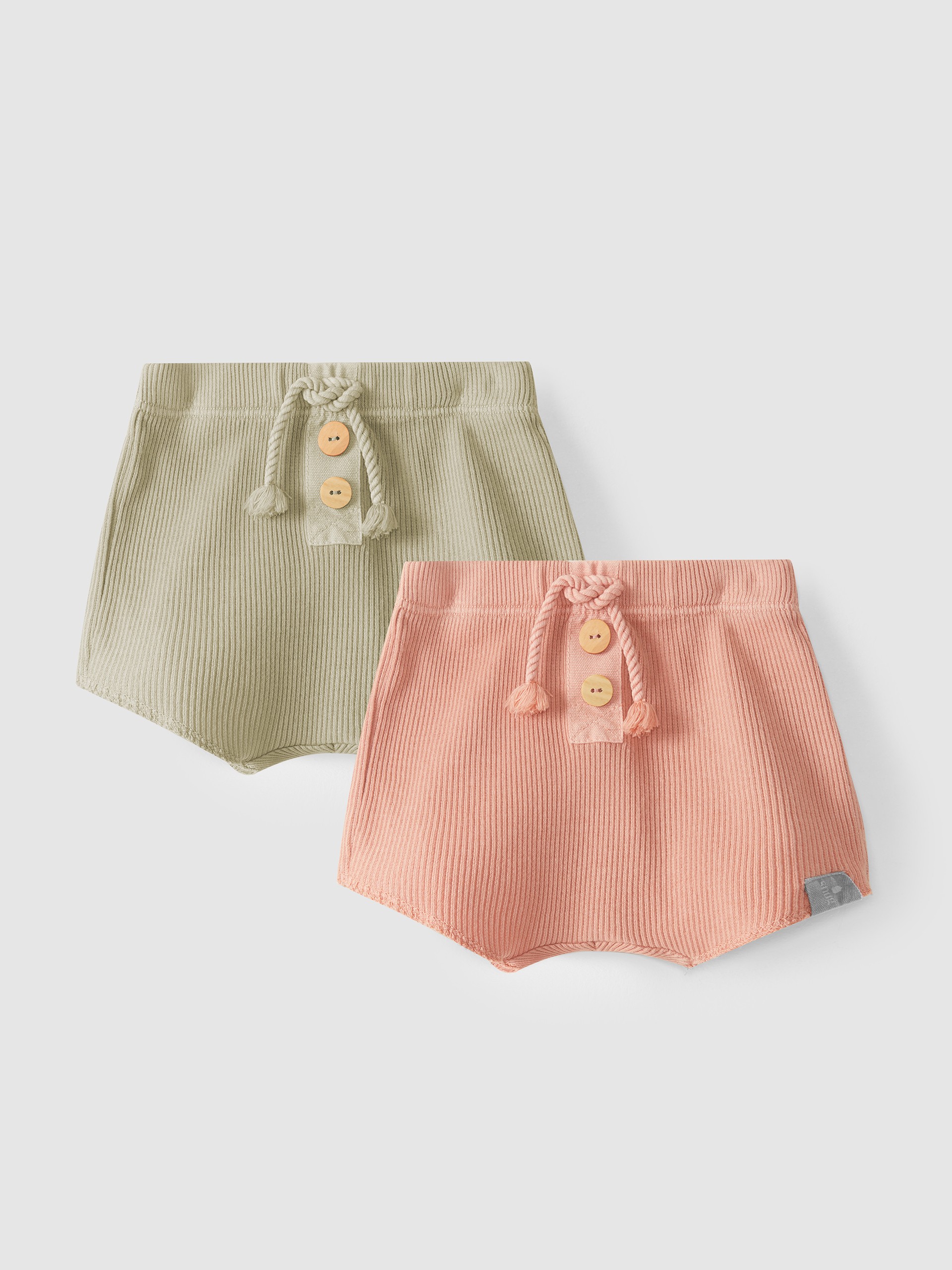 Kit dois calçoes em algodão canelado