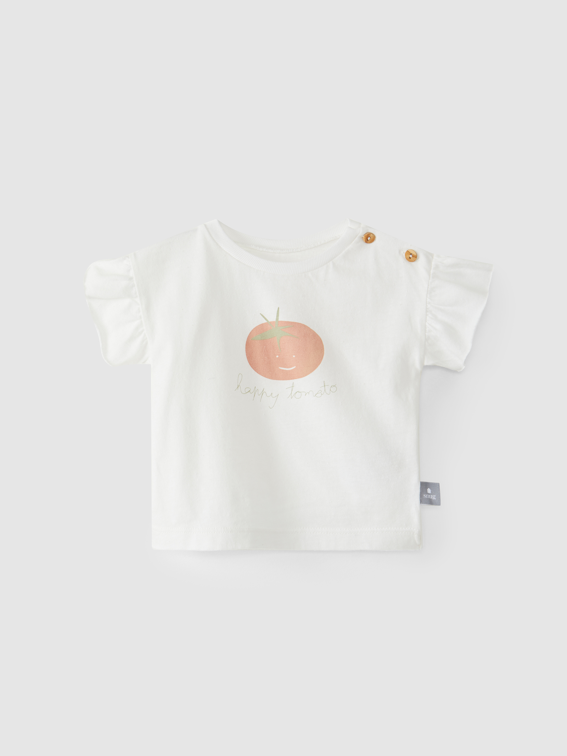 Set of two "happy tomato" T-shirts