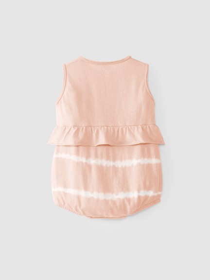 Fofo tie-dye encaixe de folho Fofo tie-dye encaixe de folho