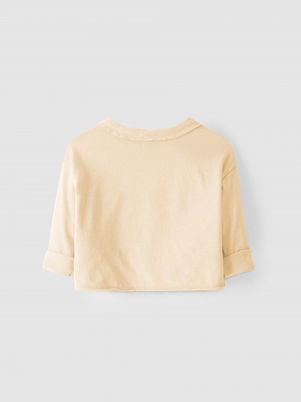 Cotton jacket with collar Cotton jacket with collar