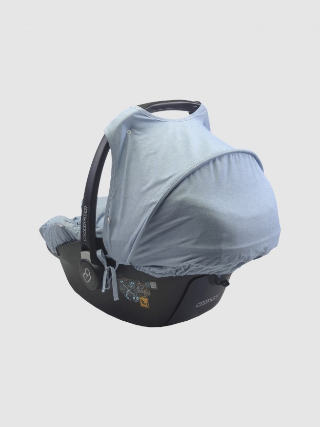 Car seat cover (with lining)