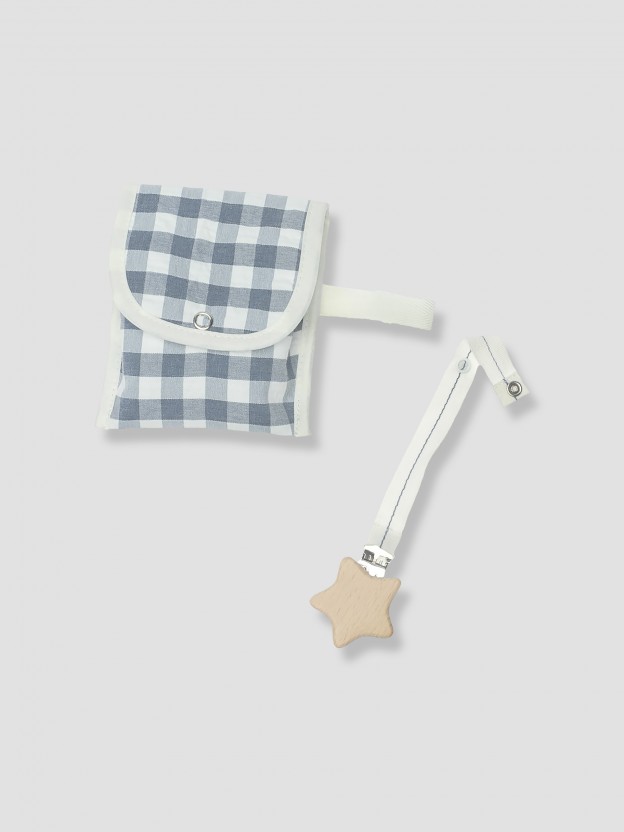 Pacifier bag and chain
