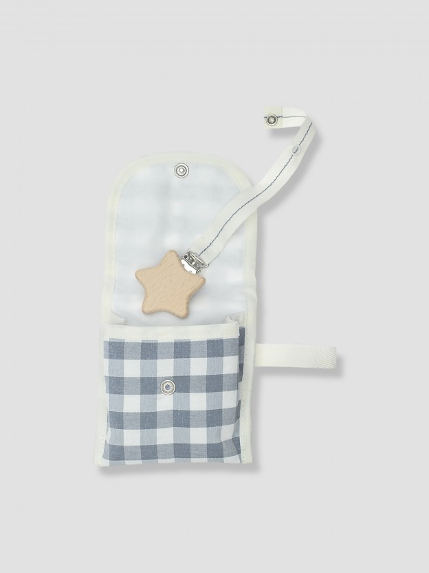 Pacifier bag and chain