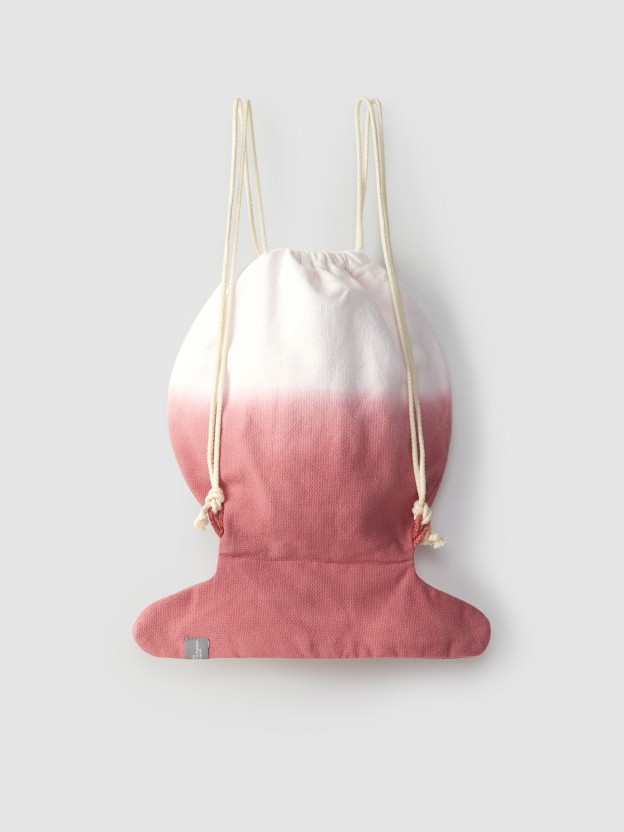 Dip dye nursery backpack
