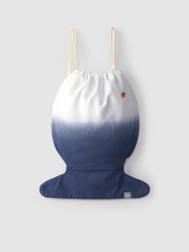 Dip dye nursery backpack
