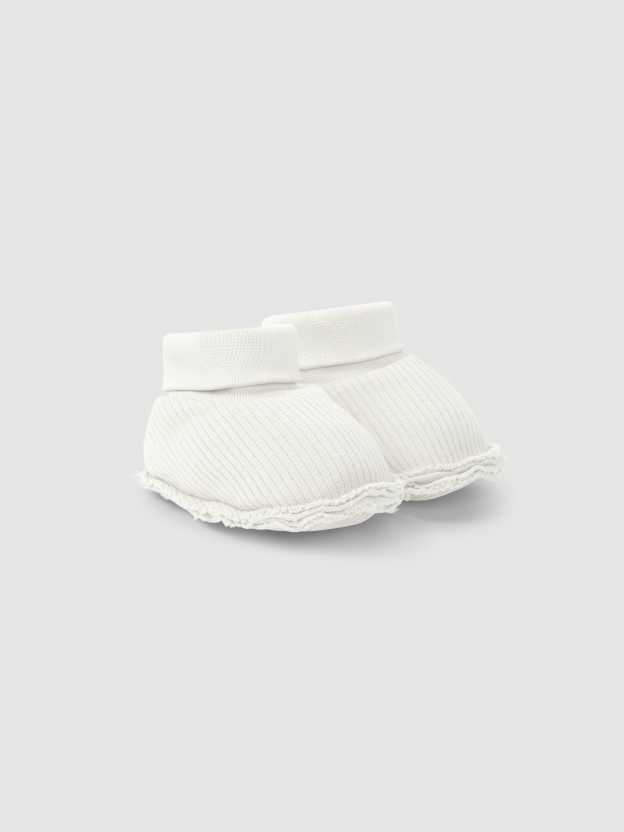 Kit sapatos algodo orgnico