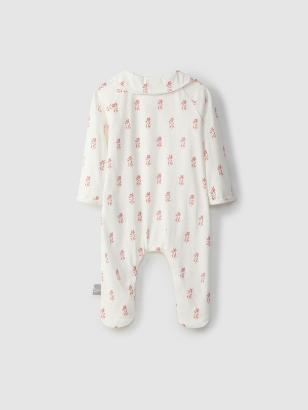 Babygrow com gola peter-pan