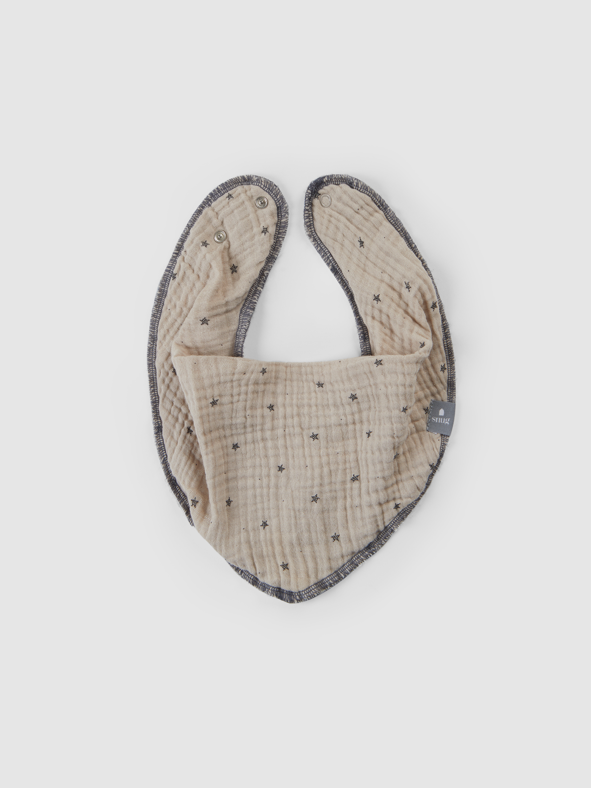 Two muslin collars/bibs pack