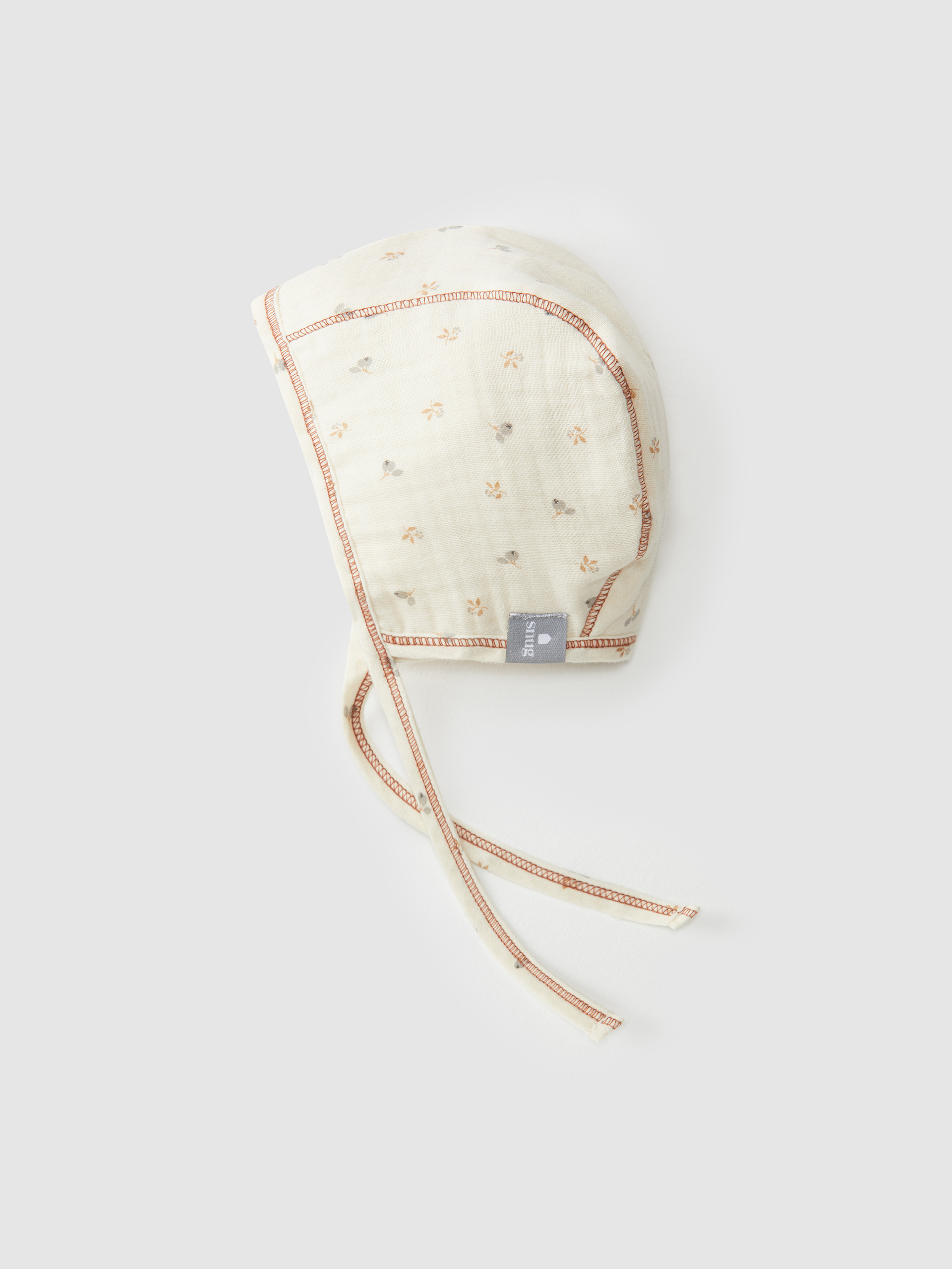 Kit touca e gola/babete musselina