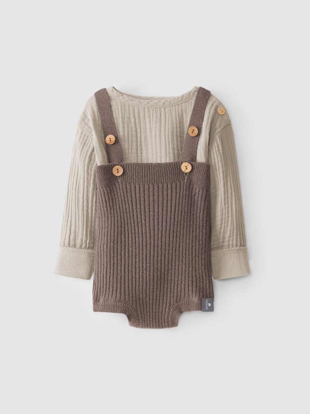Knitting cashmere/merino shortie and sweater kit