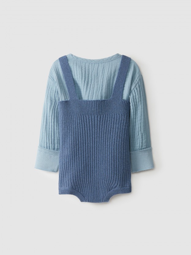 Knitting cashmere/merino shortie and sweater kit