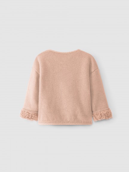 fleece and organic cotton fur coat fleece and organic cotton fur coat