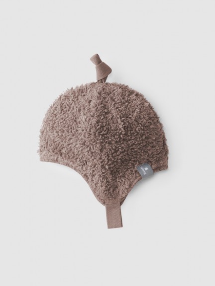 Hat in organic cotton fur