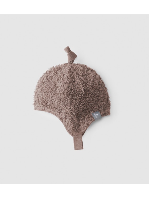 Hat in organic cotton fur