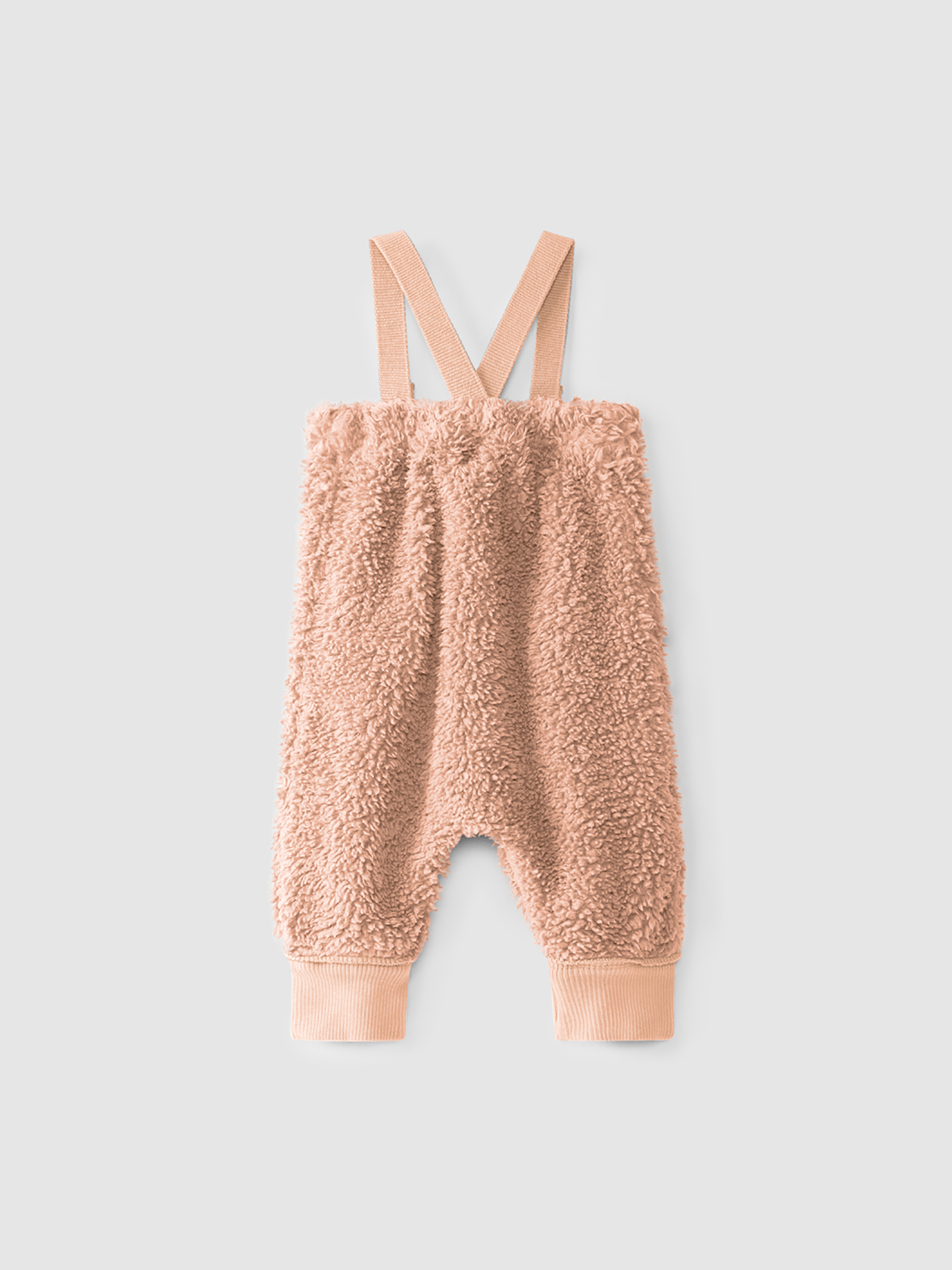 Dungarees in organic cotton fur