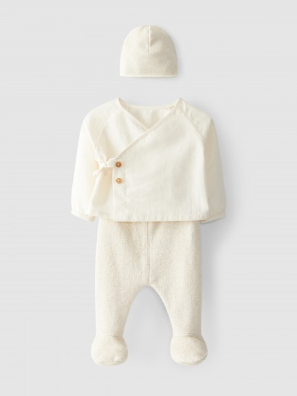 Kit Camisola, calas e gorro