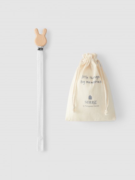 Dummy clip and gift bag set