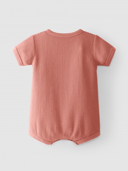Romper legless cotton textured Romper legless cotton textured