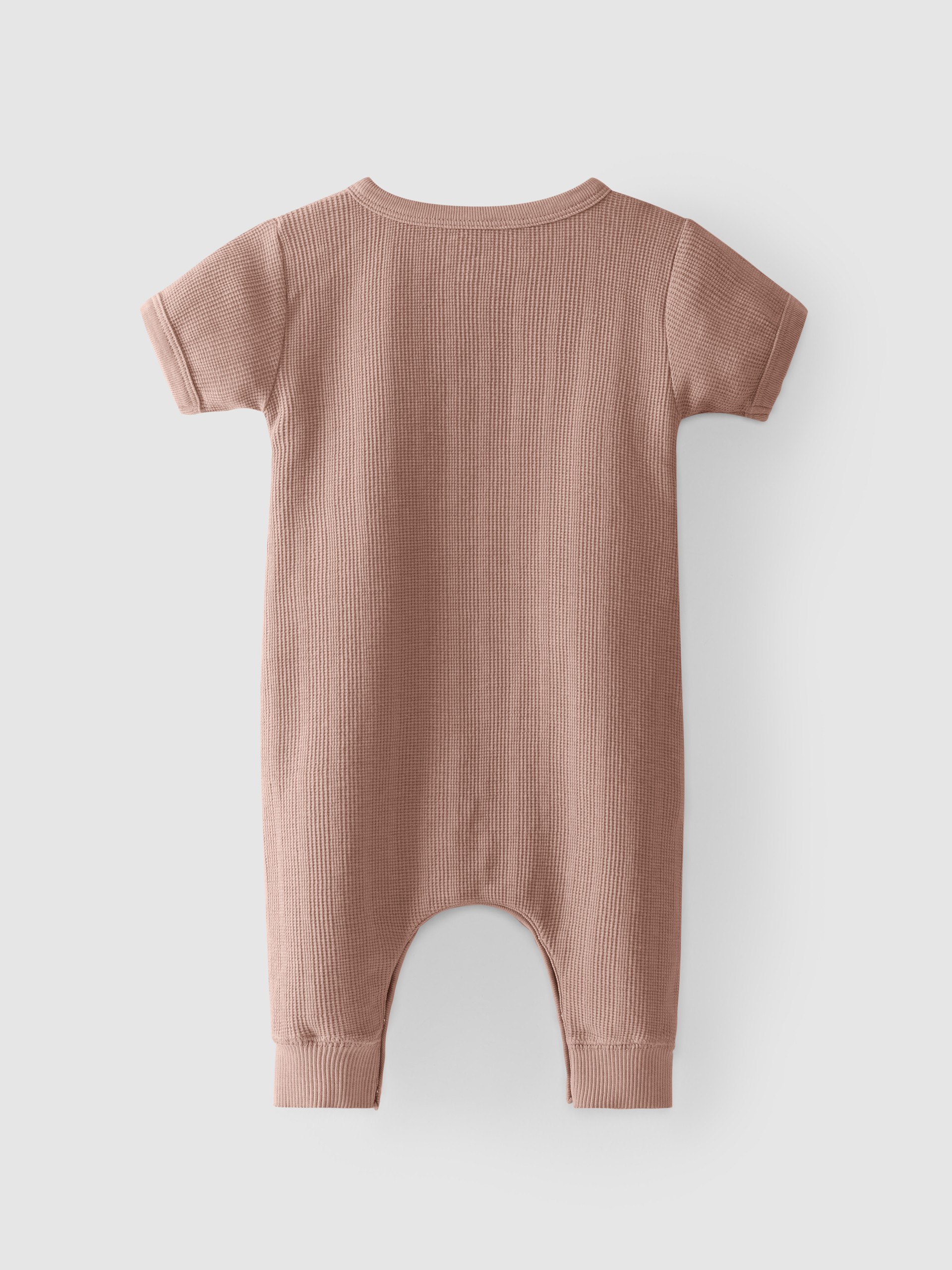 Macacão algodão texturado