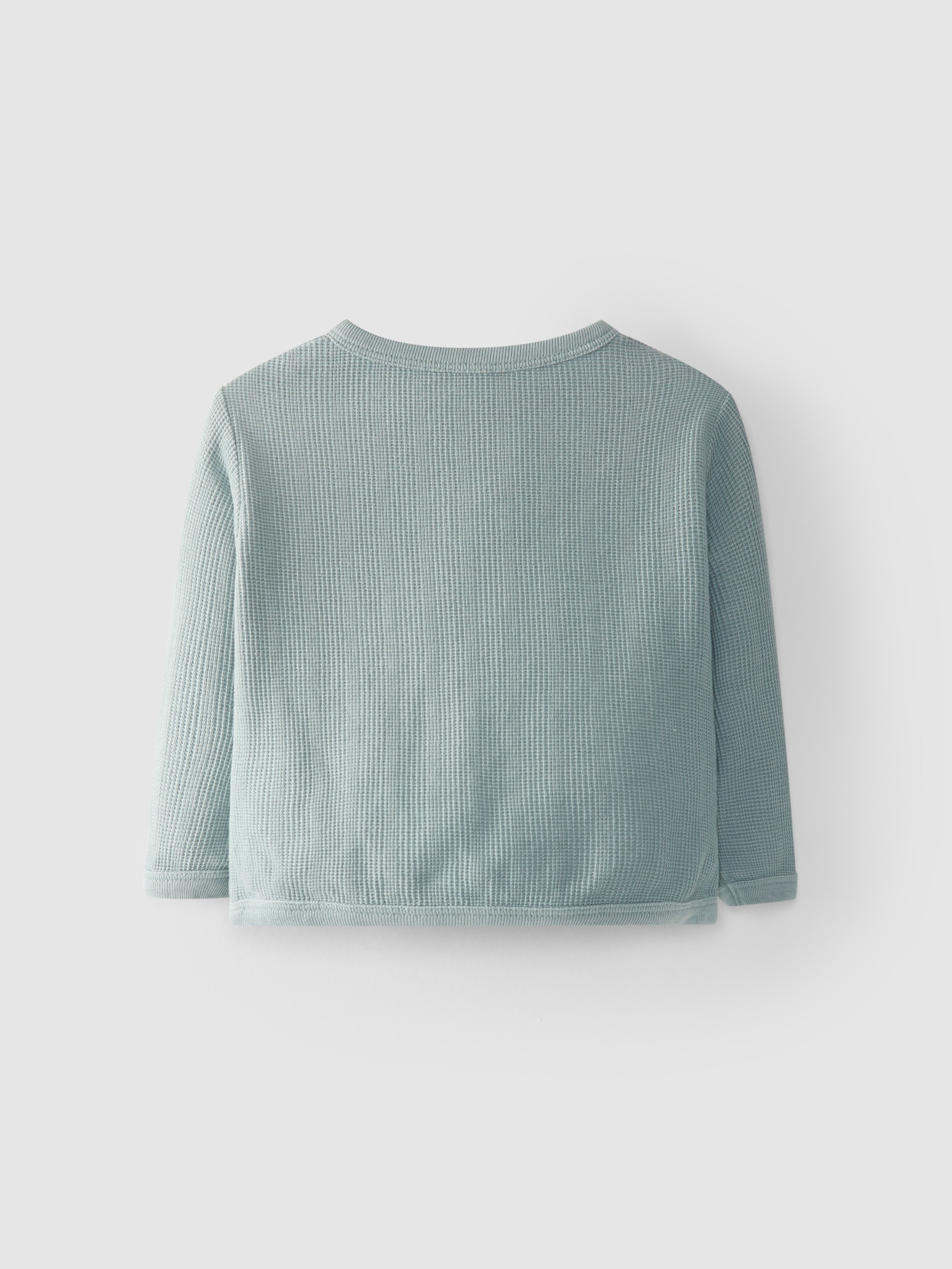 Casaco bolso com folho algodão texturado