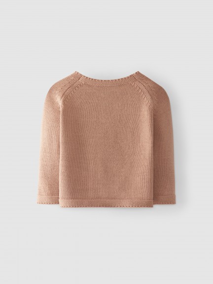 Casaco tricotado com bolsos Casaco tricotado com bolsos