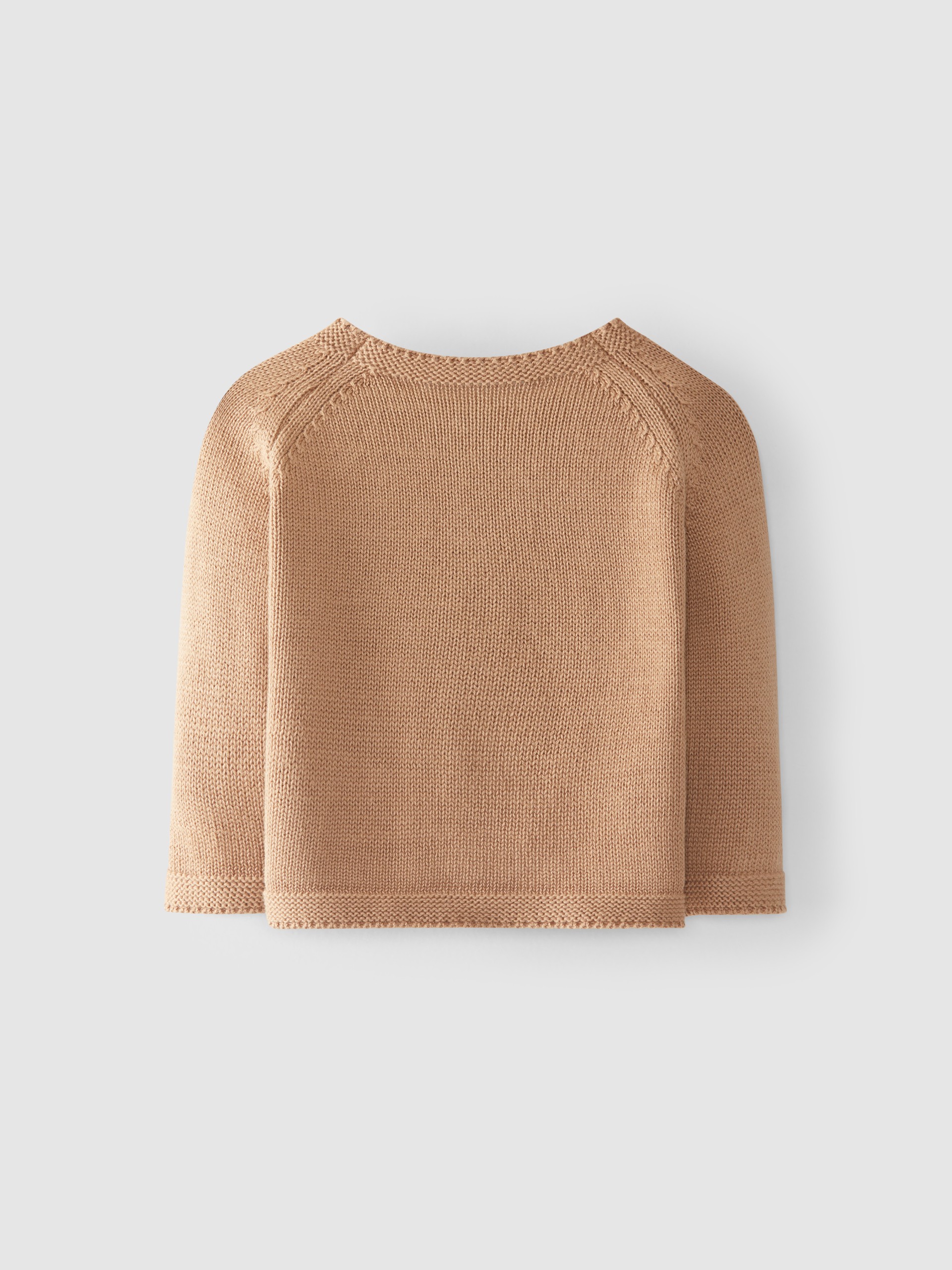 Casaco tricotado com bolsos