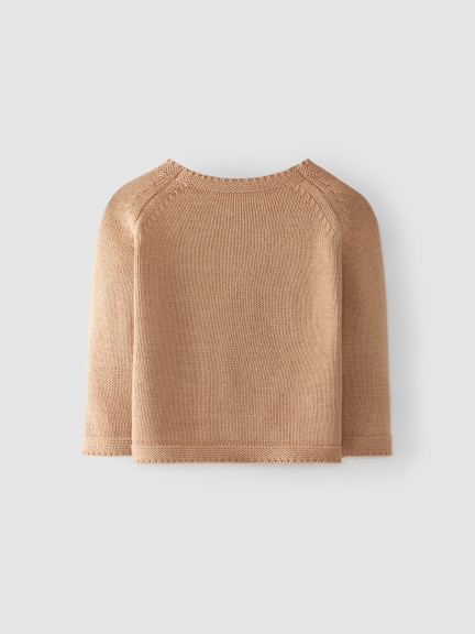 Casaco tricotado com bolsos Casaco tricotado com bolsos