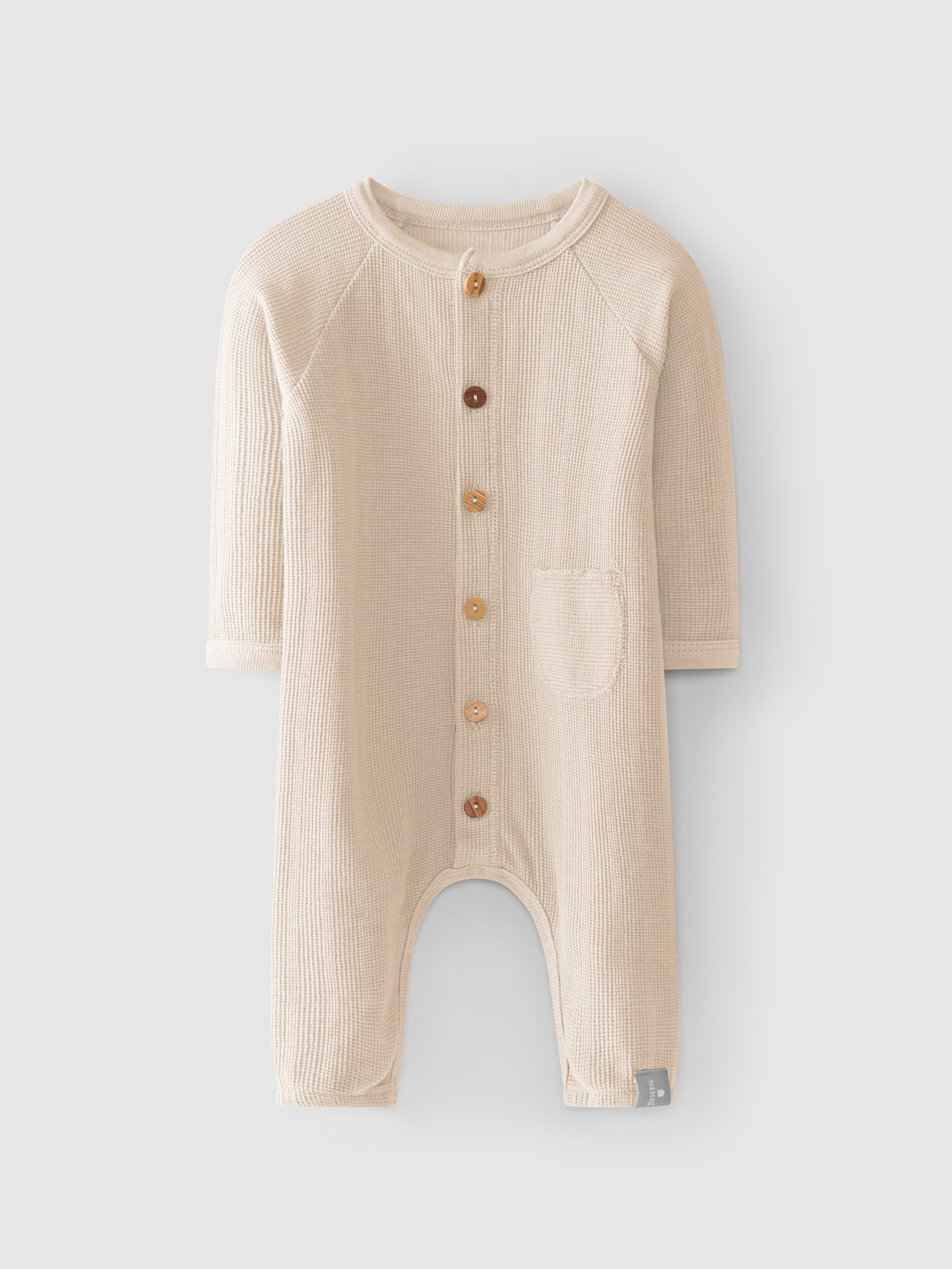 Pelele algodón texturizado