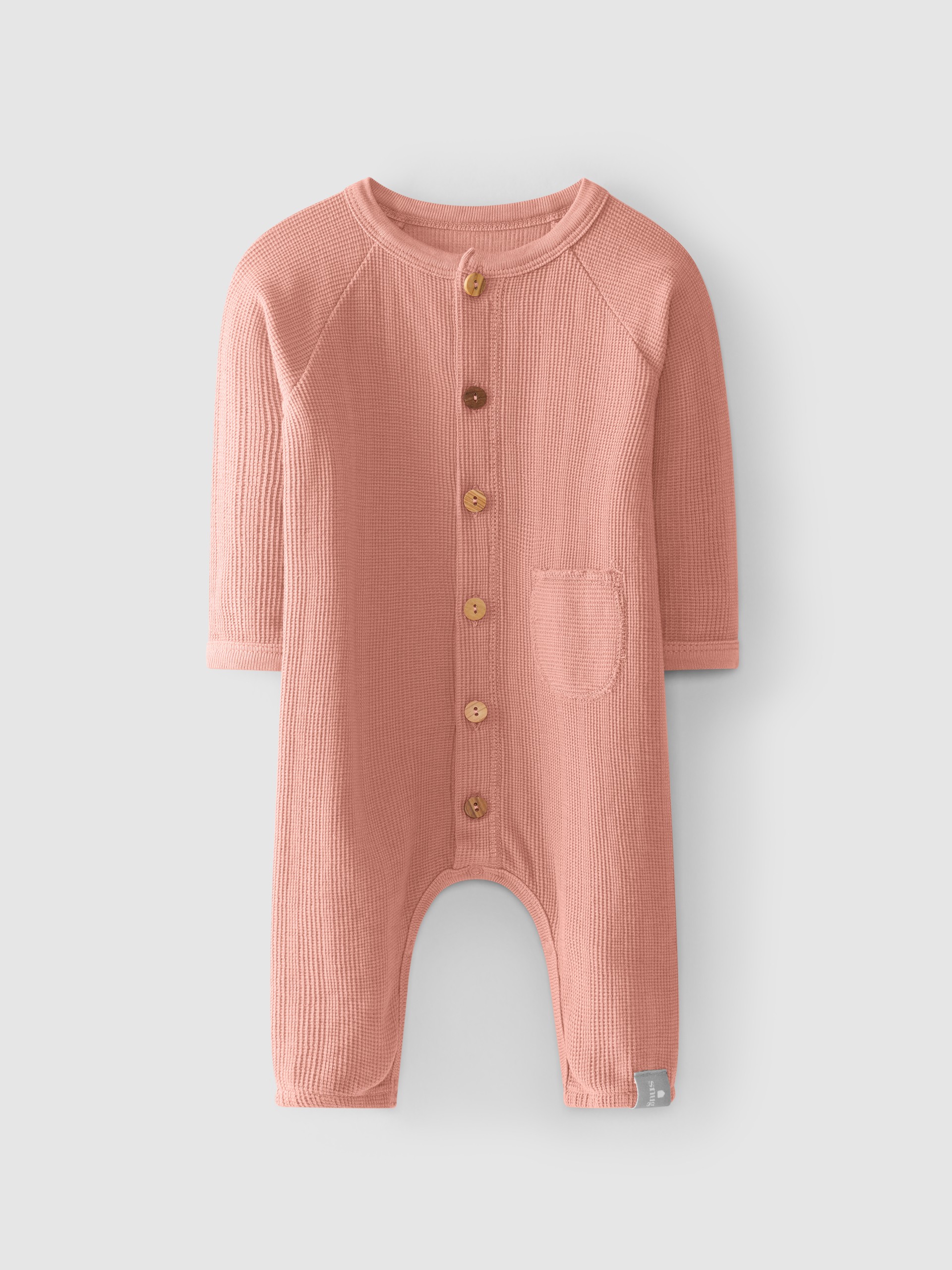 Pelele algodón texturizado