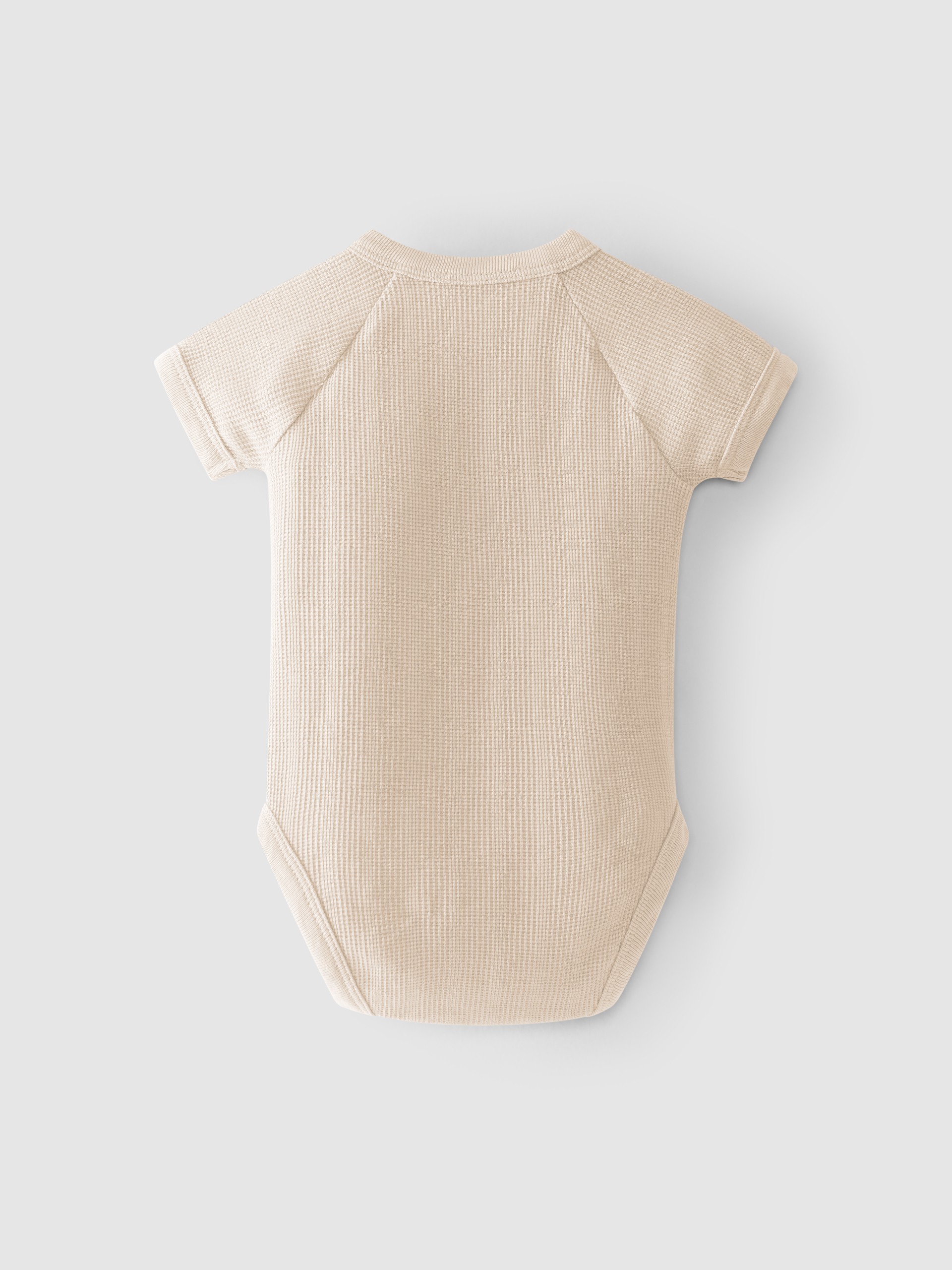 Bodysuit crossover textured jersey