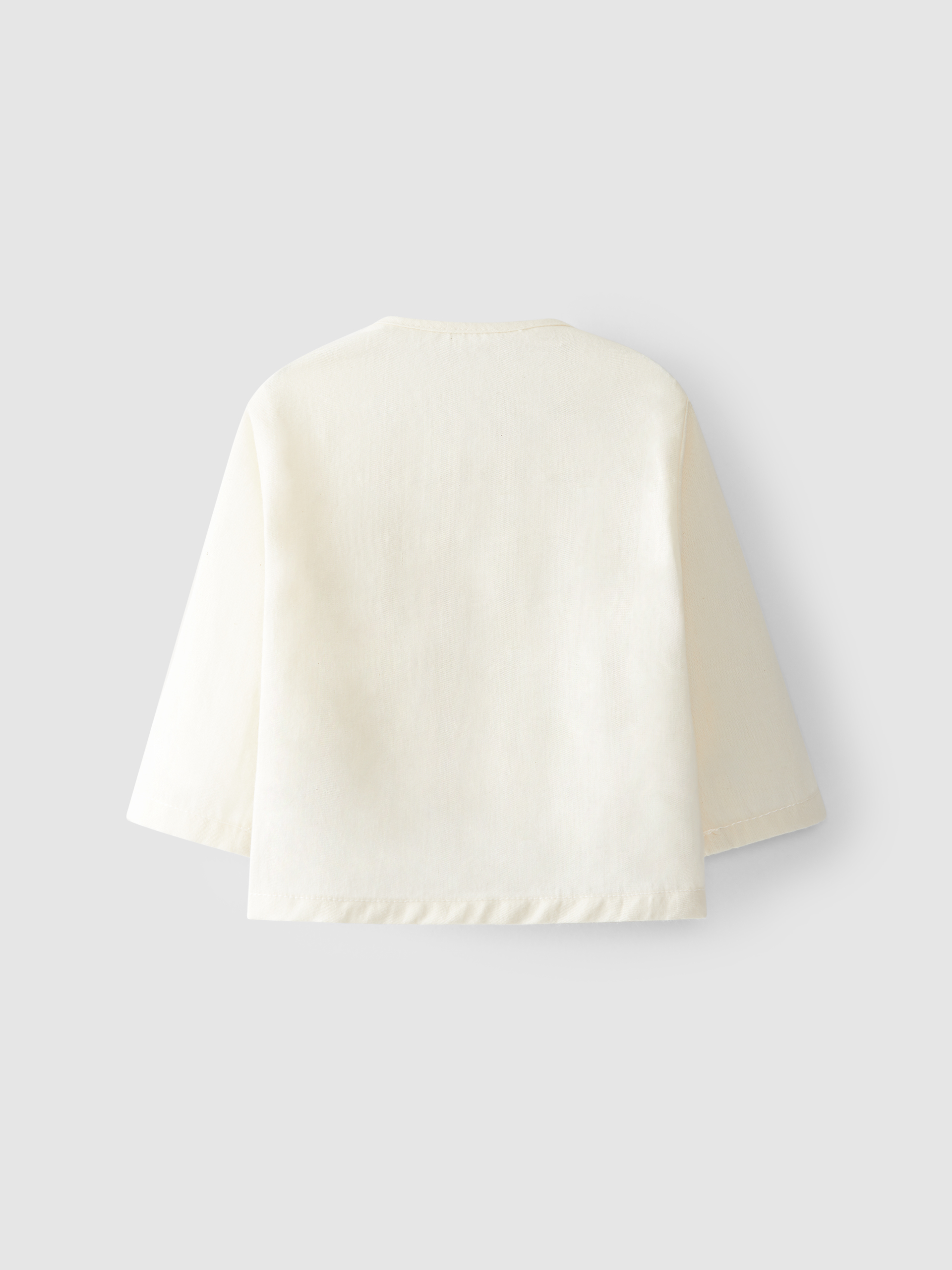 Organic cotton shirt with pocket