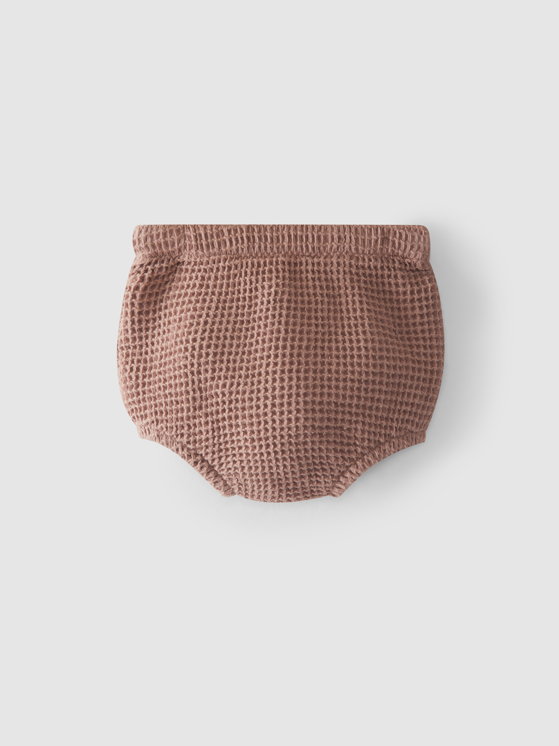Waffle weave pull-up diaper cover