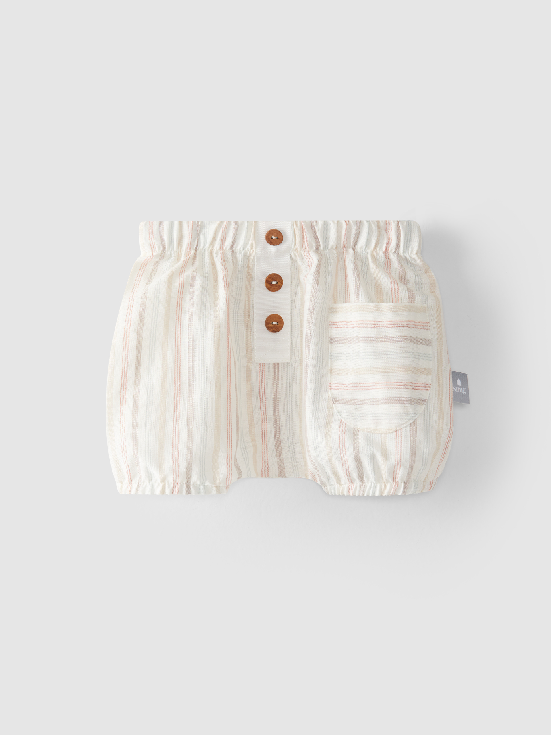 Calções pull-up riscas