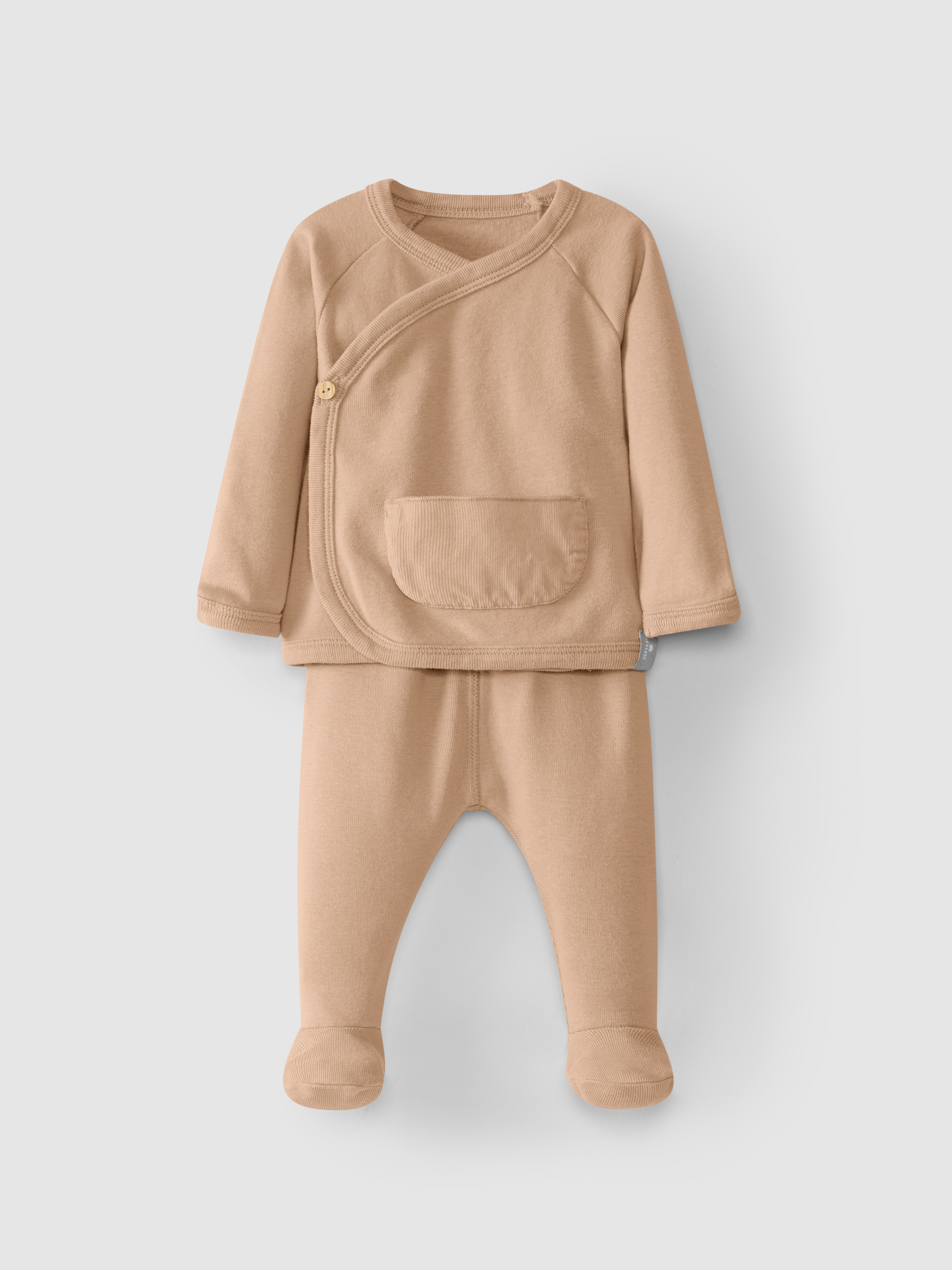 Crossover sweater and pants set