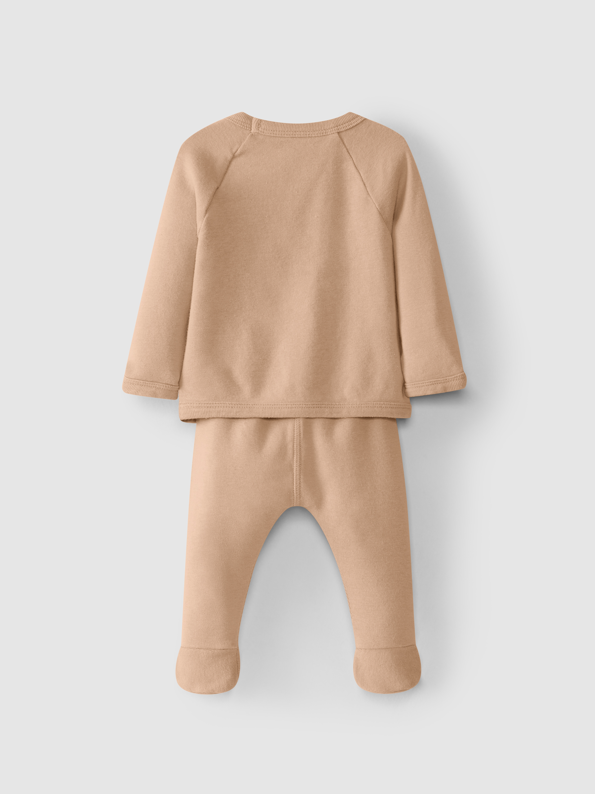 Crossover sweater and pants set