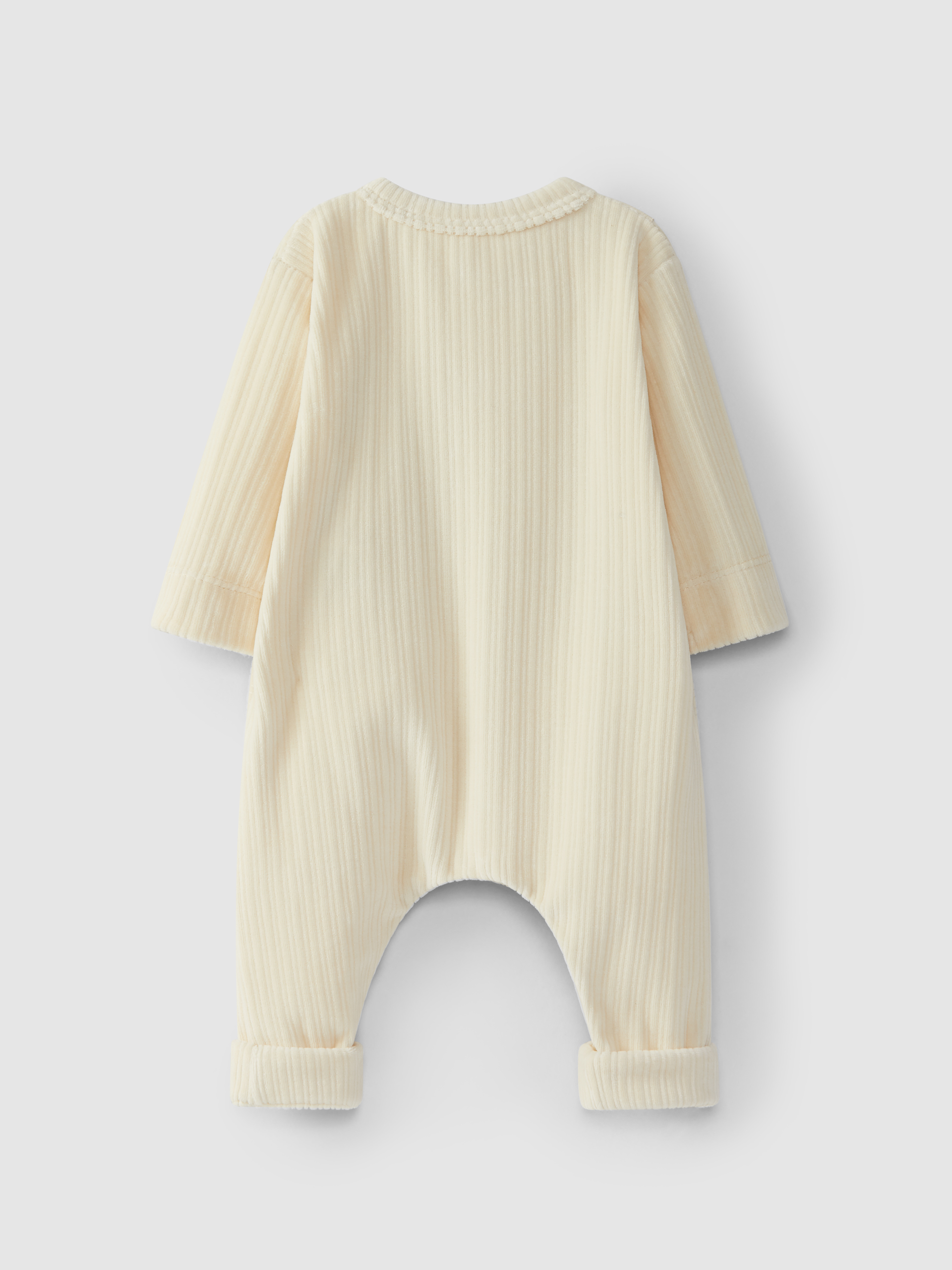 Fatinho em malha de veludo canelado