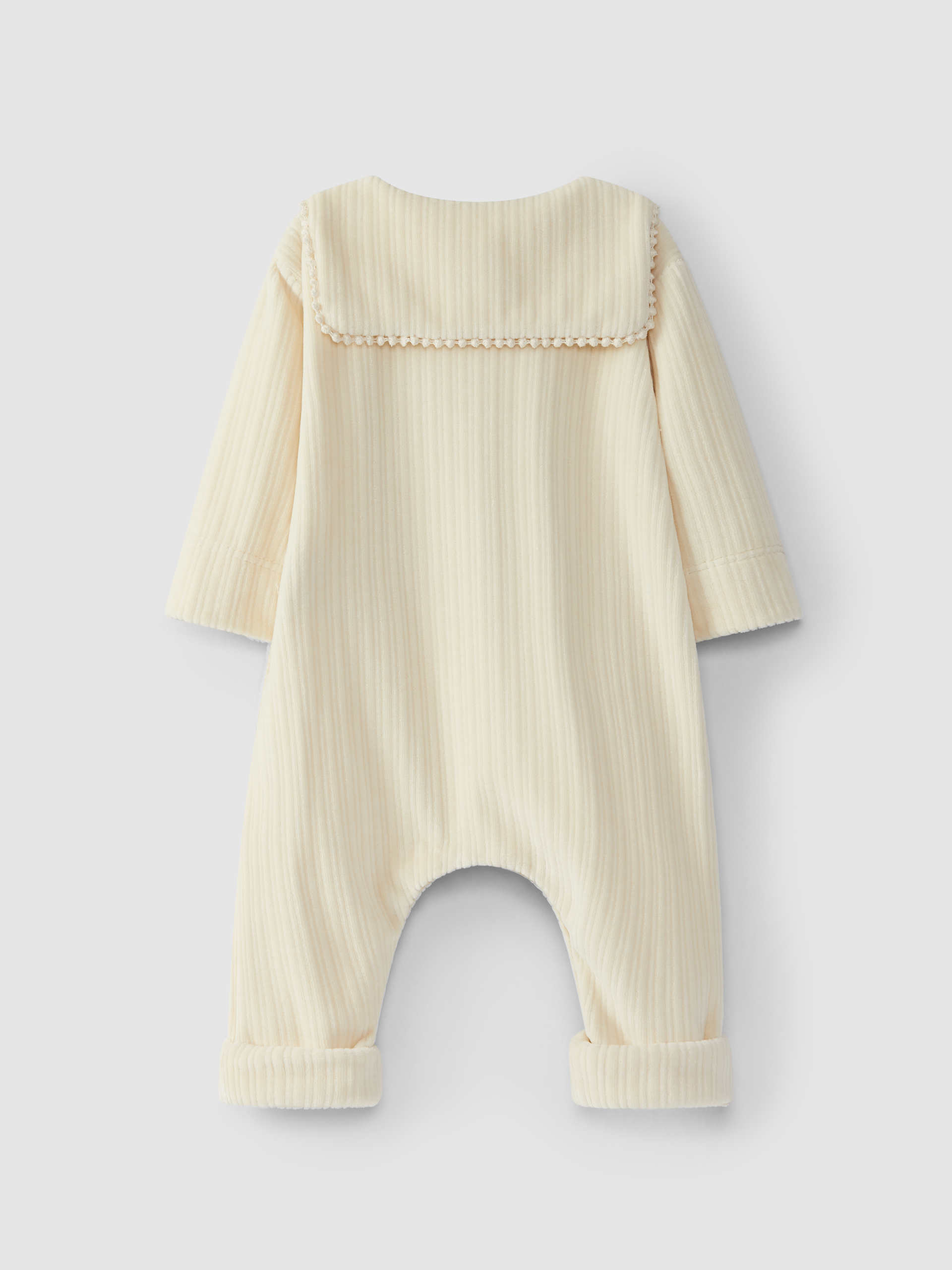 Fatinho gola redonda com efeito "tricot"