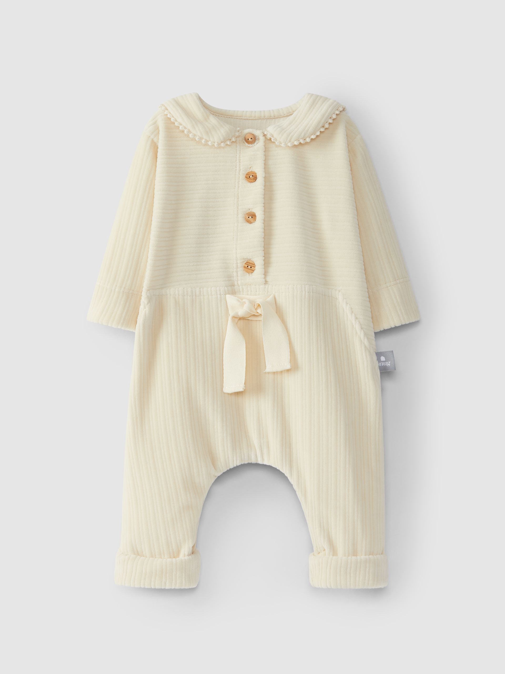 Fatinho gola redonda com efeito "tricot"